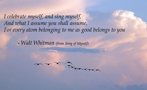walt whitman poems about nature
